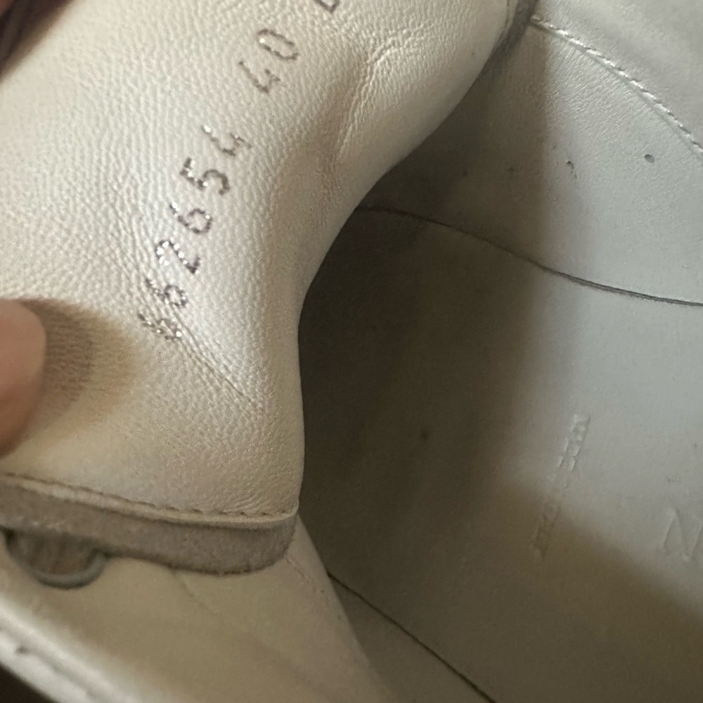 Alexander McQueen Black Crystal Embellished White Sneakers - Picture 5 of 6